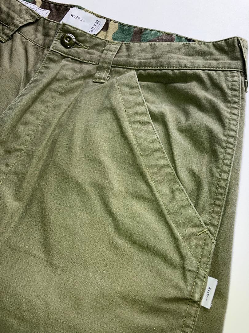 WTAPS Ron Herman ミリタリーパンツ オリーブ