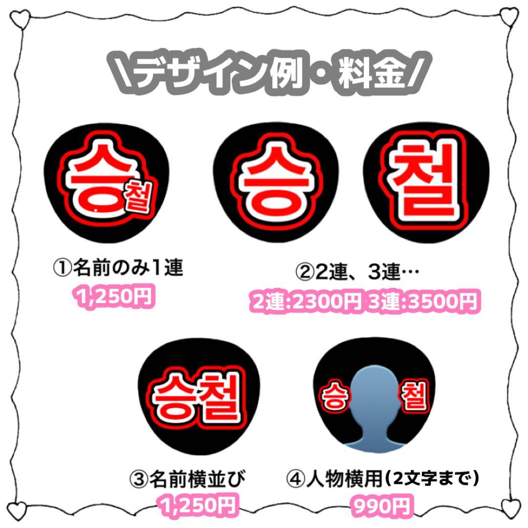 うちわ文字 ネームボード ハンドメイド