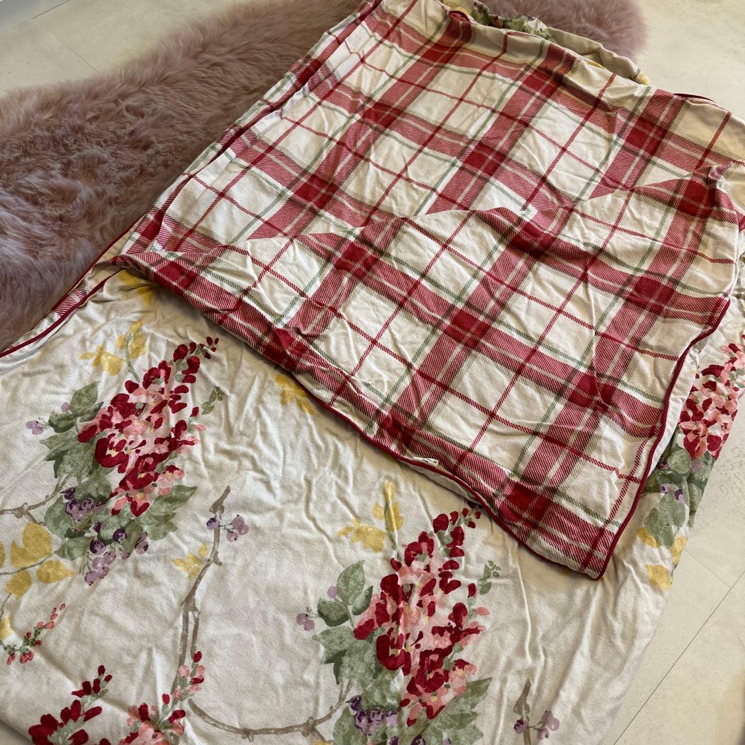 《綿100%》LAURA ASHLEY  シングルシーツ3点セット