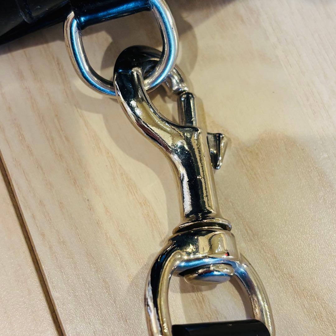 希少✰グッチ バンブー ワンショルダーバッグ 巾着 ナイロン レザー 黒 巾着型