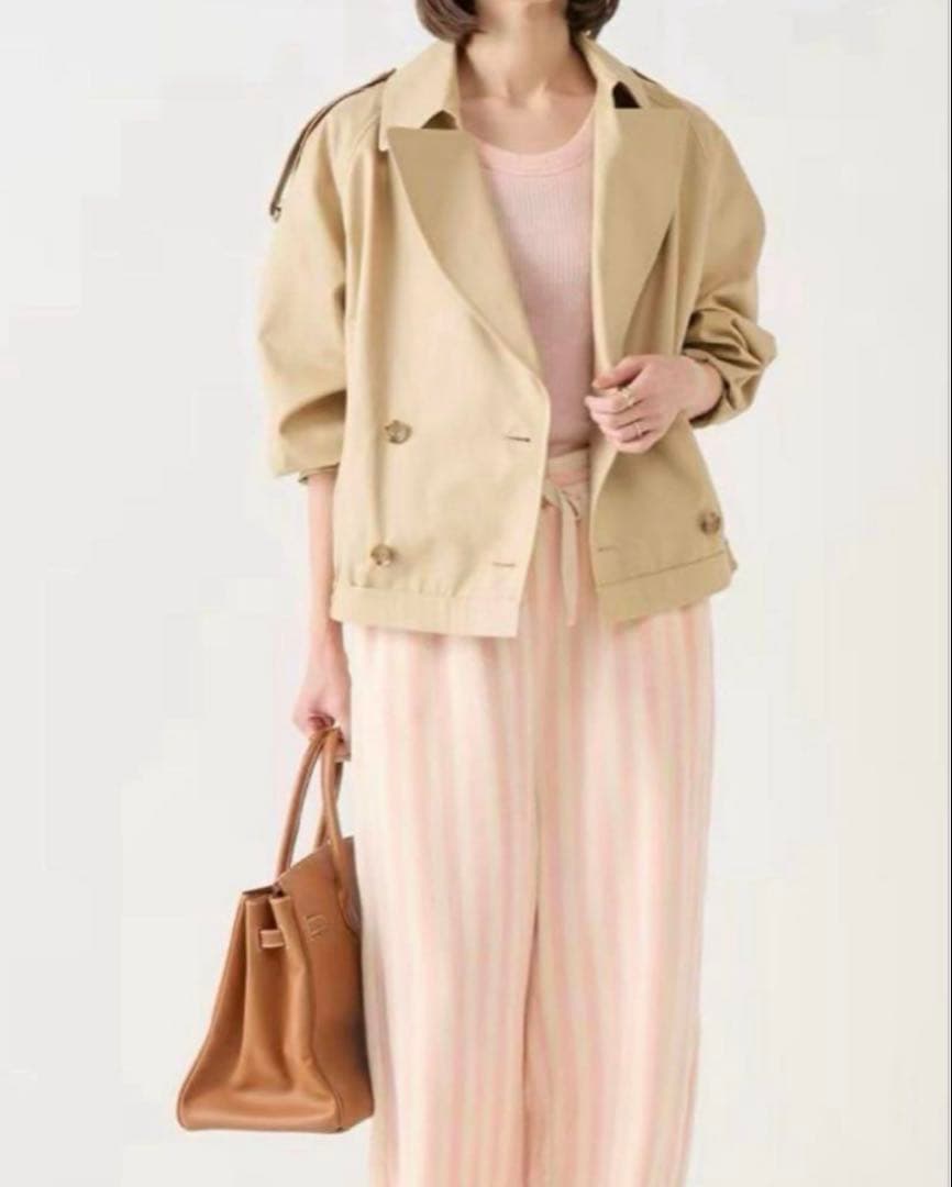 サードマガジン トレンチ ブルゾン サンプル