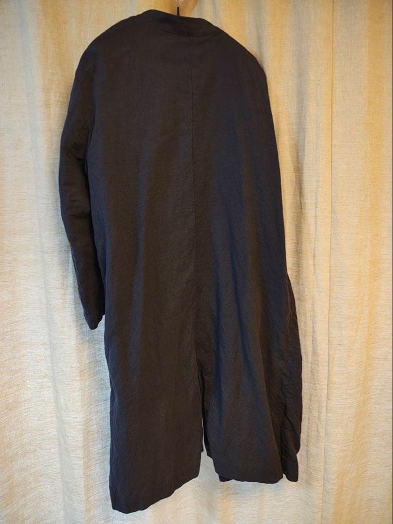 ミナペルホネン　コットンリネン コート　forest parade