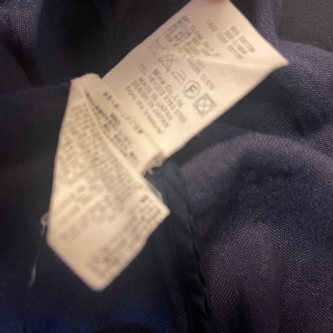 ミナペルホネン　コットンリネン コート　forest parade