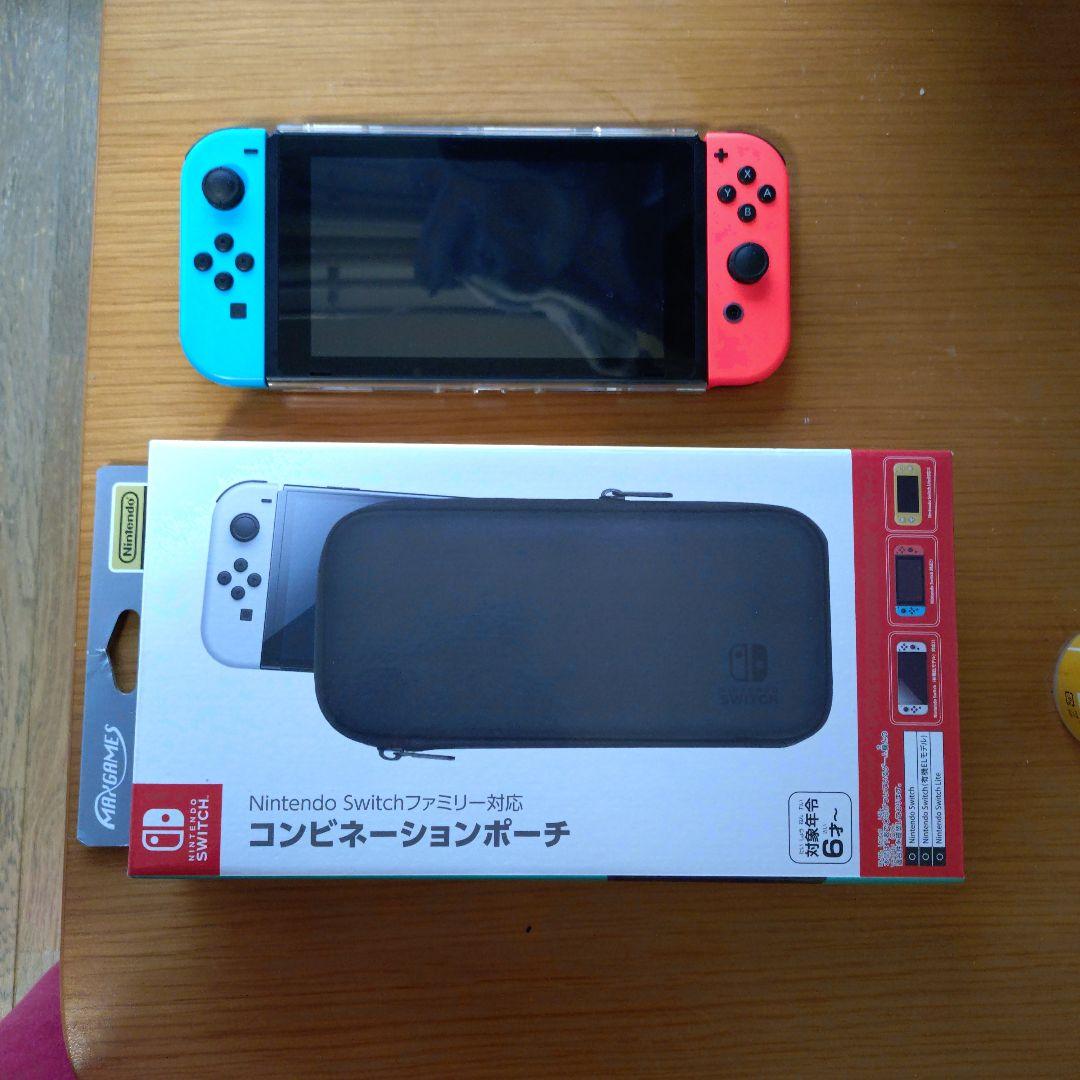 Switch　ジャンク　新品未使用ケースつき