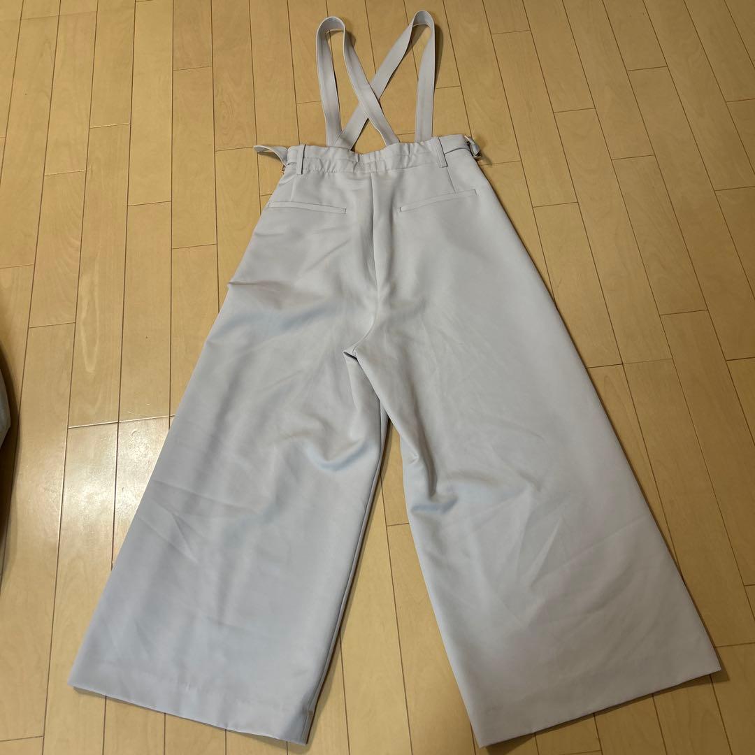 COHINA 2wayサイドベルトサロペット ライトグレー Sサイズ