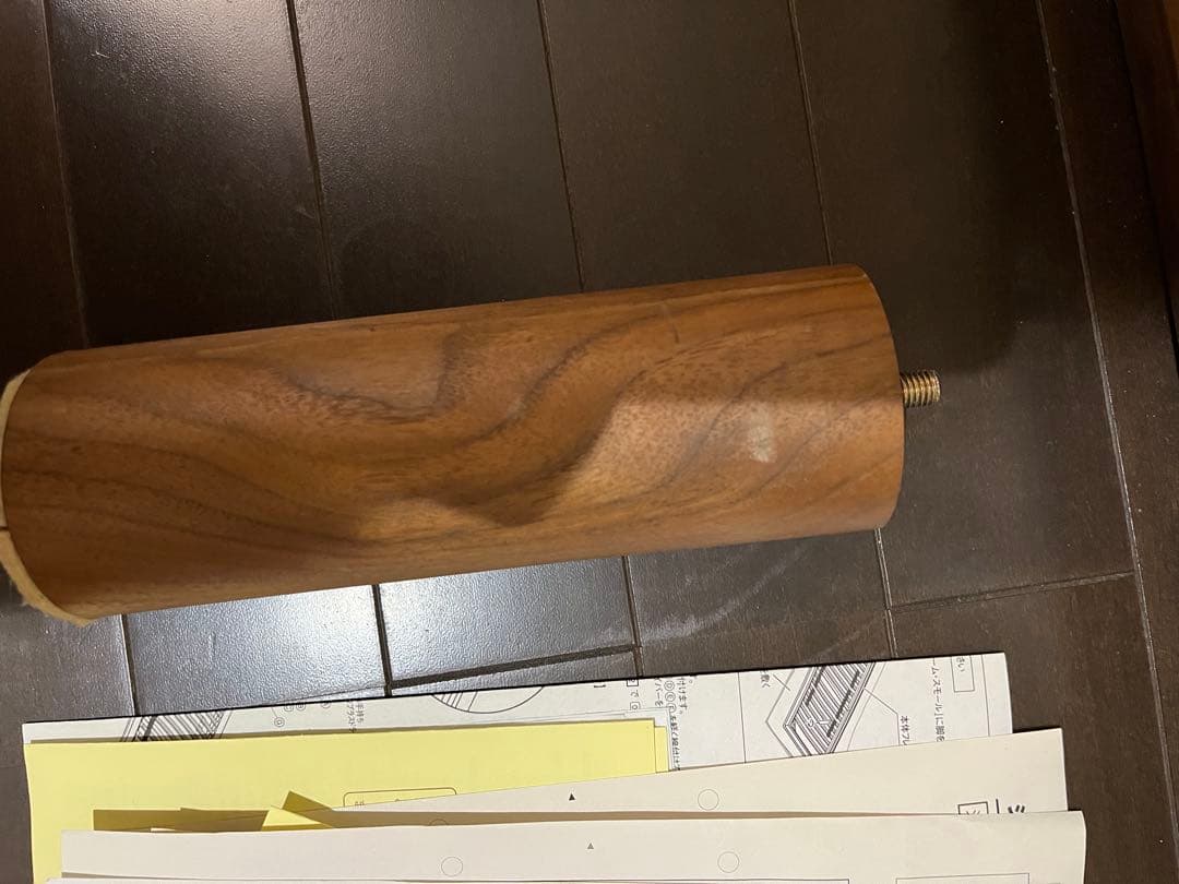 【はる】無印良品　ソファベッド一式（ウォールナット材）