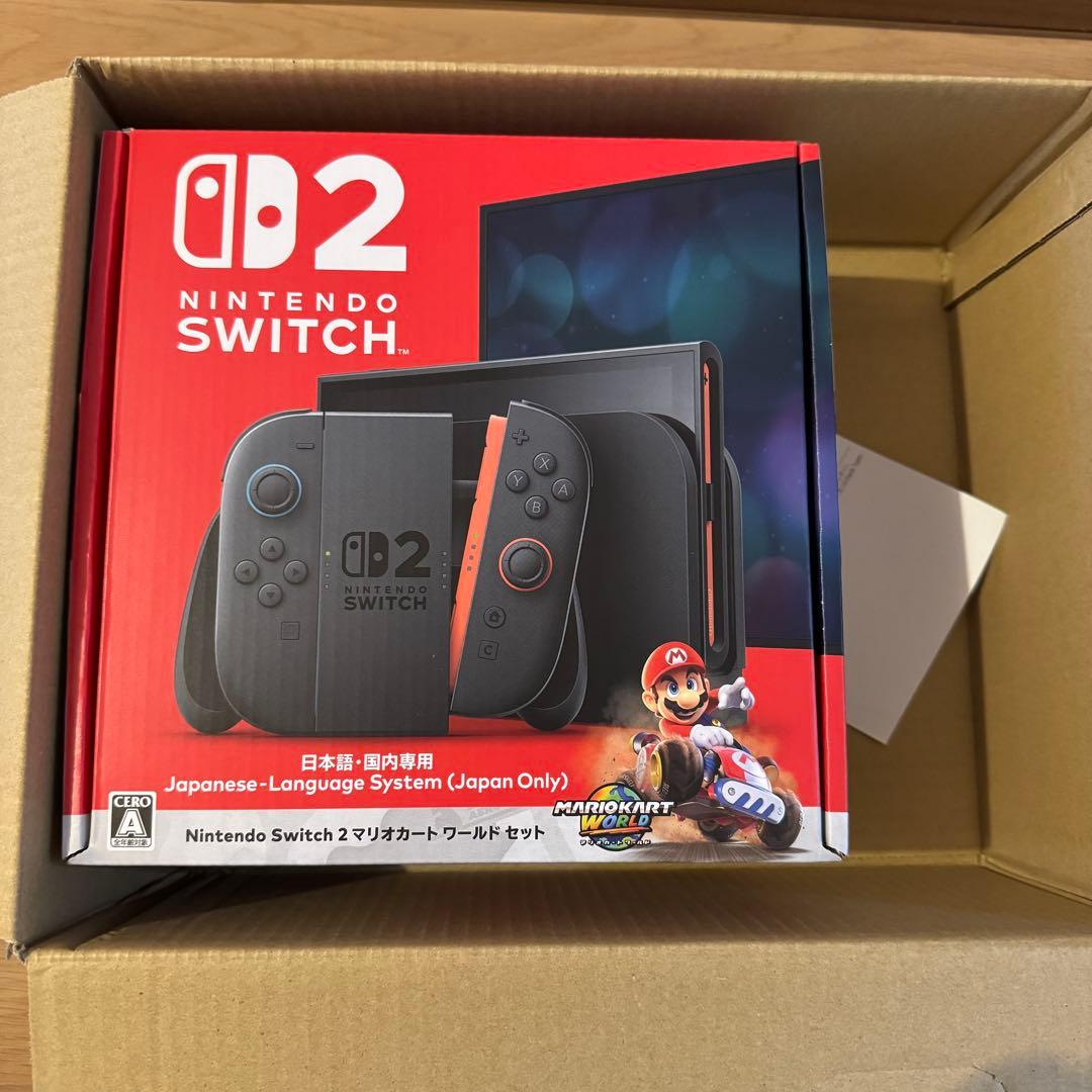 Nintendo Switch D2 日本語版 マリオカート同梱