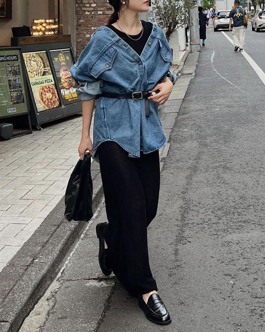 EDWIN×ETRE TOKYOデニムシャツジャケット 24