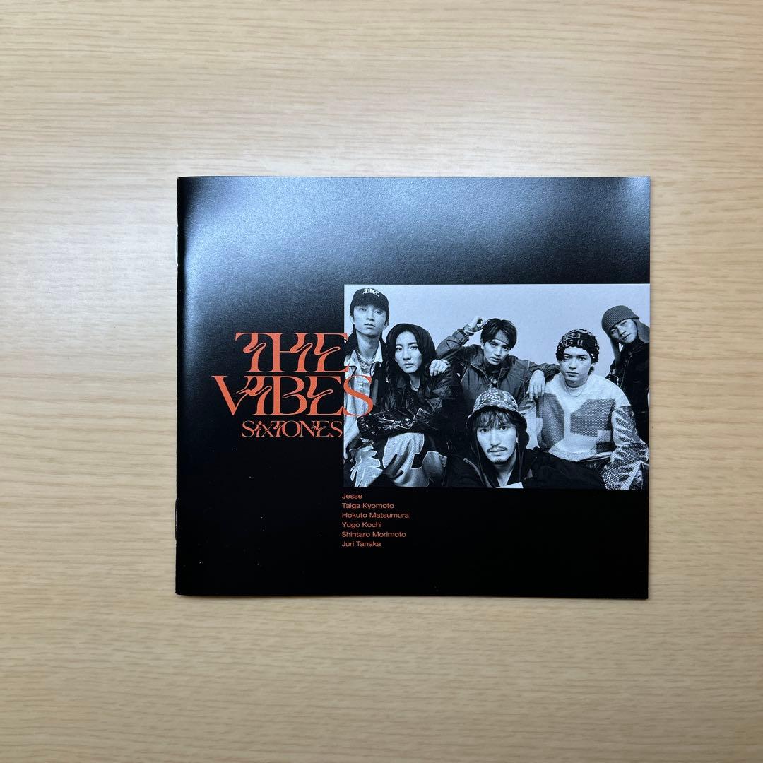 SixTONES THE VIBES CD+Blu-ray フォトブック付き