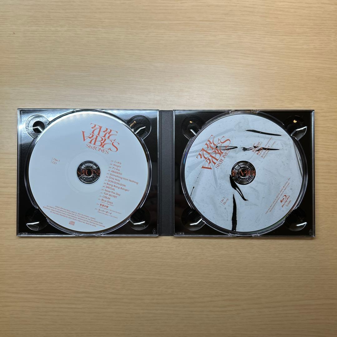 SixTONES THE VIBES CD+Blu-ray フォトブック付き