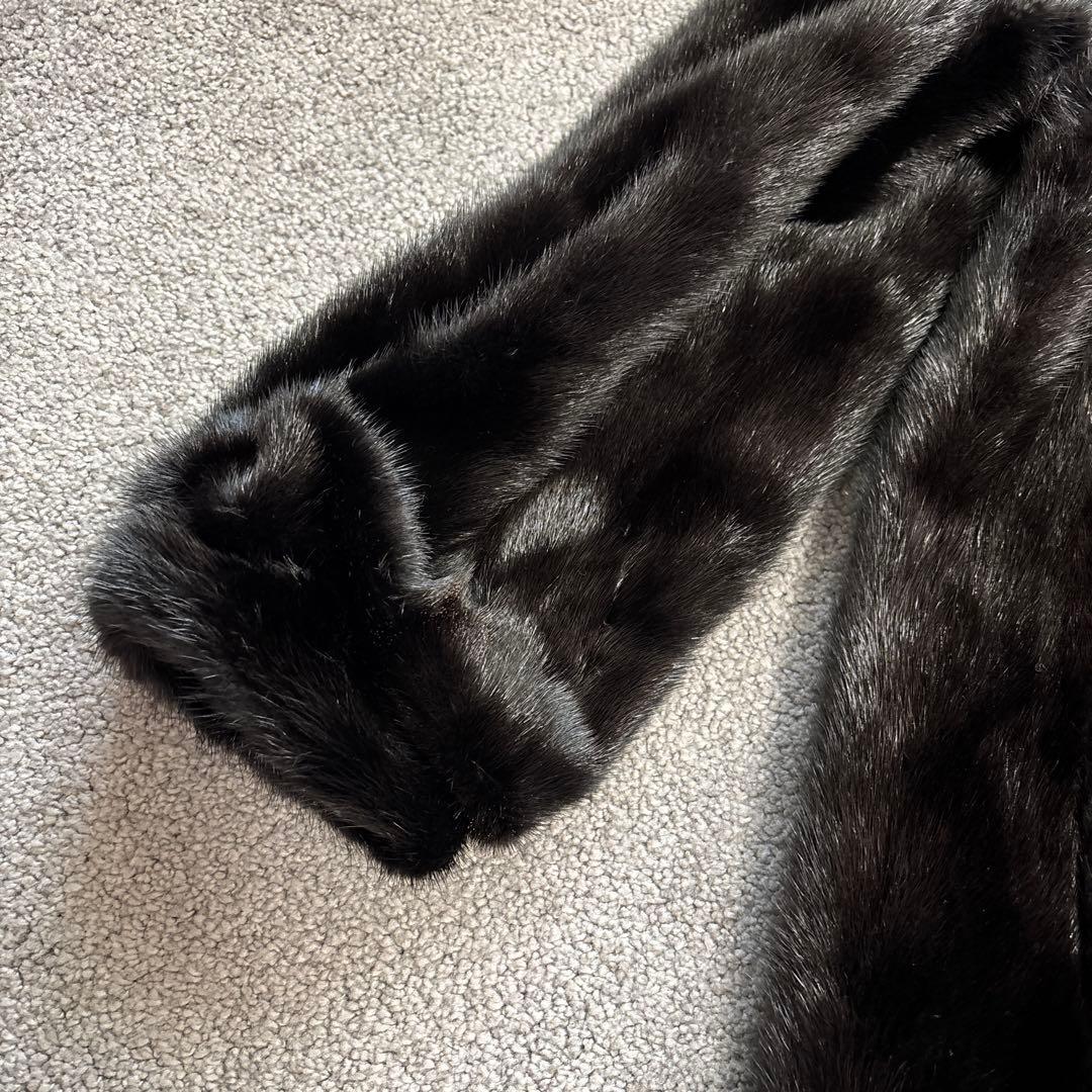 【希少】SAGA MINK サガミンク 毛皮 シェアードミンク 銀タグ　11号