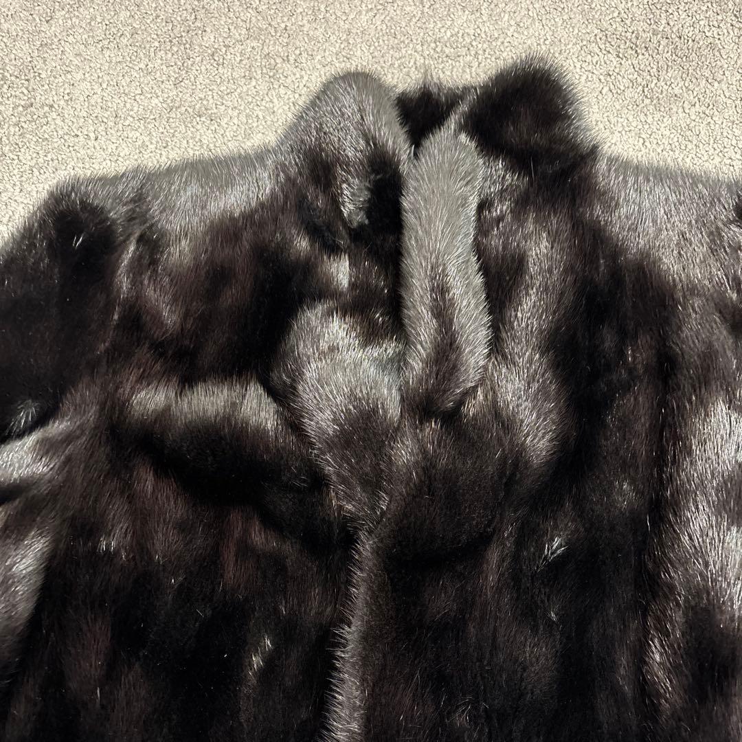 【希少】SAGA MINK サガミンク 毛皮 シェアードミンク 銀タグ　11号