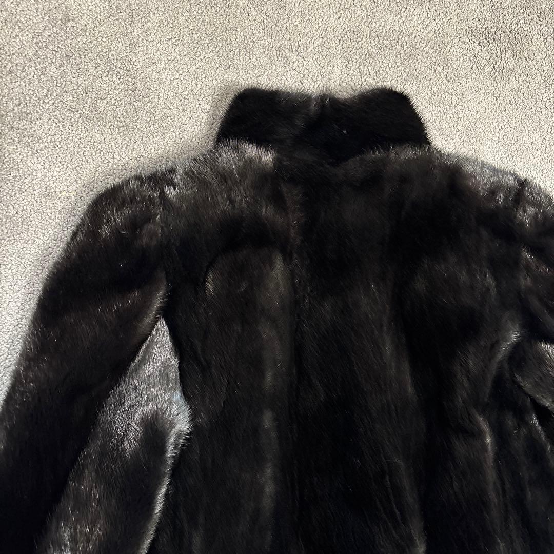 【希少】SAGA MINK サガミンク 毛皮 シェアードミンク 銀タグ　11号