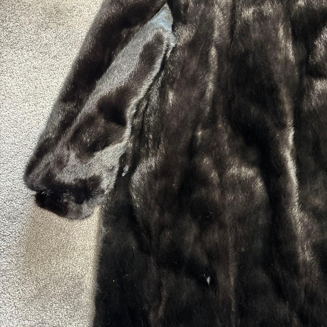 【希少】SAGA MINK サガミンク 毛皮 シェアードミンク 銀タグ　11号