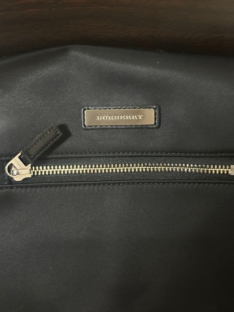 BURBERRY バーバリー ショルダーバッグ ブラック レザー