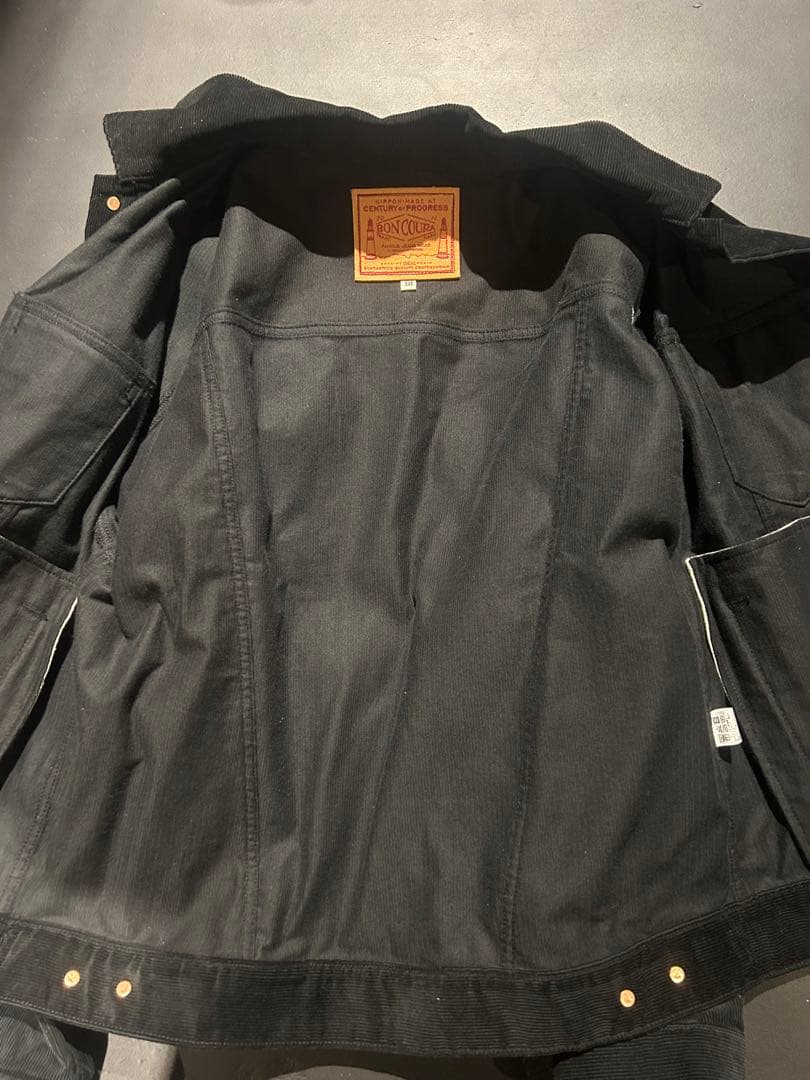 ナ*ツ様 BONCOURA Trucker Jacket Pocket Cord