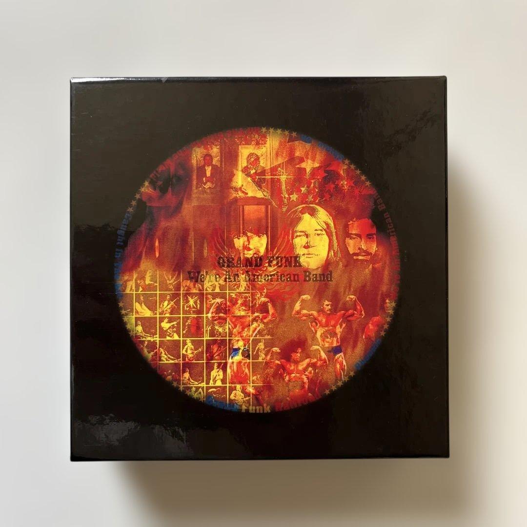 グランド・ファンク・レイルロード紙ジャケットCD6種・ボックスセット②特典帯付き