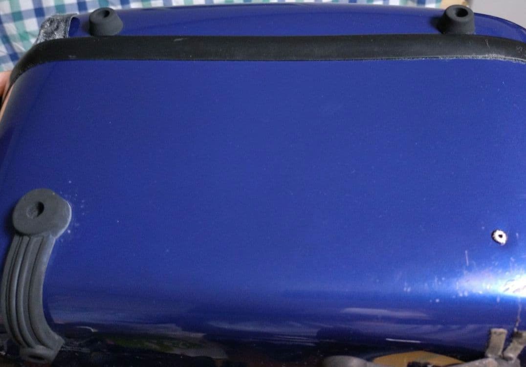 フューメビアンカ　Fiumebianca　４／４チェロハードケース (ブルー)