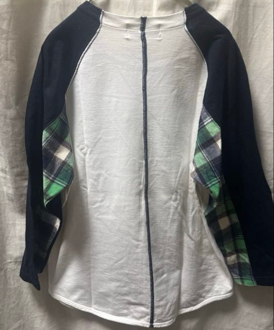 eye JUNYAWATANABE MAN ラグラン　チェック　グリーン