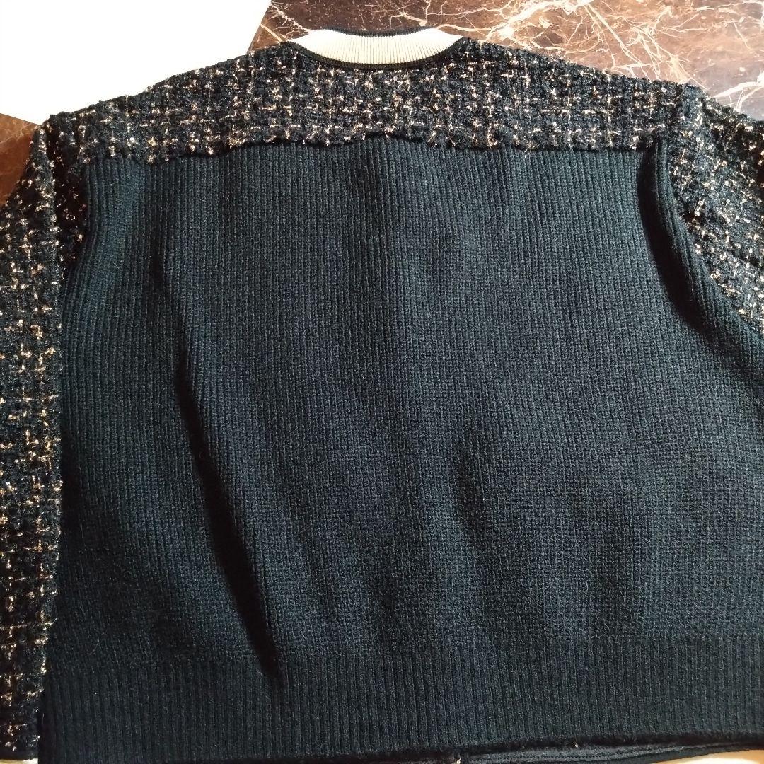 ぷーさん様リクエスト TOMORROWLAND ニットコンビツイード ジャケット