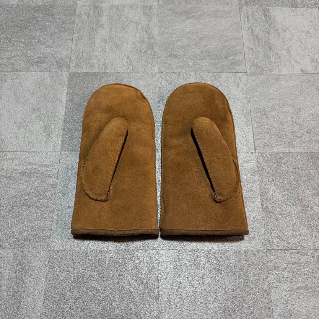 UGG × NEIGHBORHOOD コラボ ムートンミトン 手袋 M ブラウン