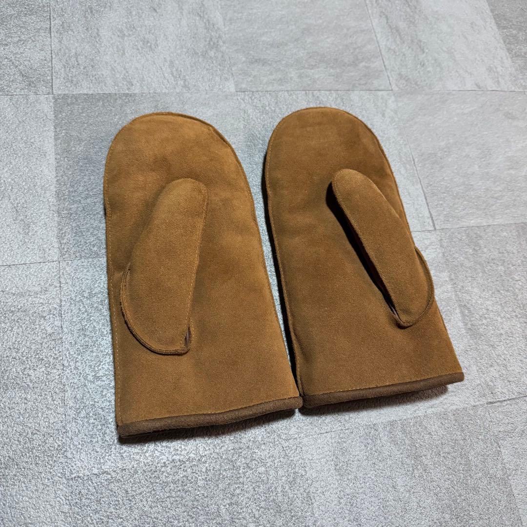 UGG × NEIGHBORHOOD コラボ ムートンミトン 手袋 M ブラウン