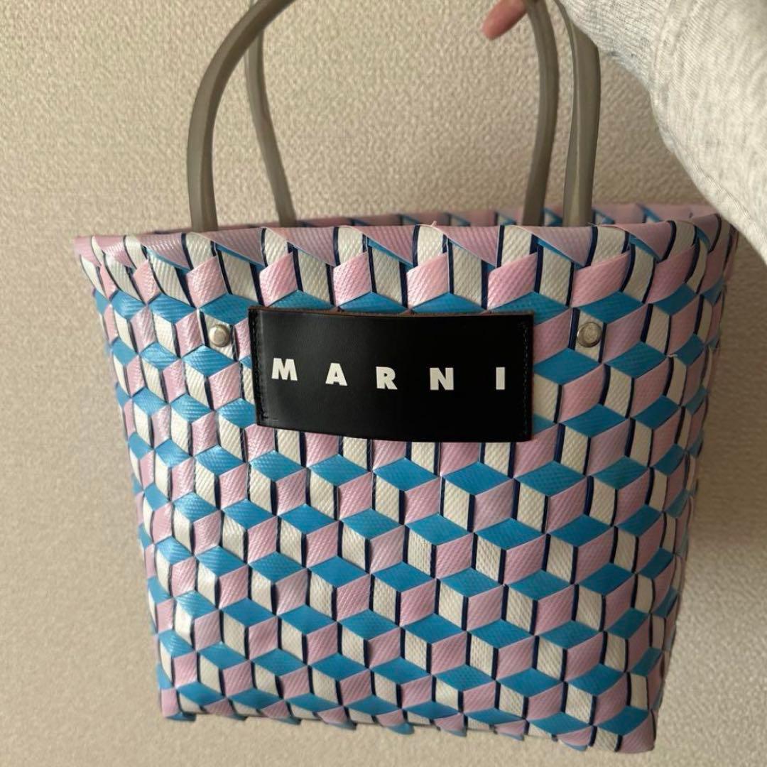 未使用　marnimarket カゴバッグ