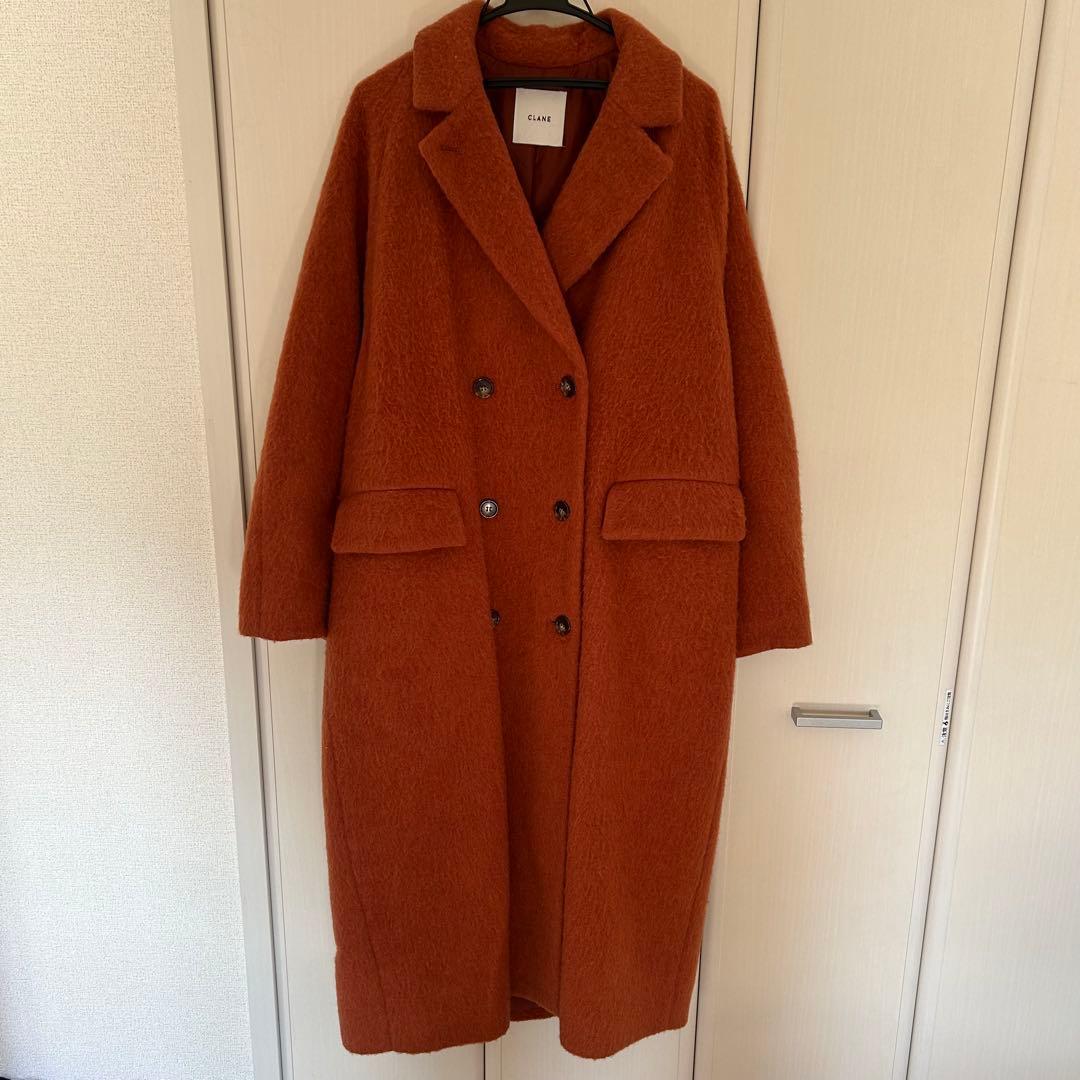 【限定カラー】 クラネ CLANE DOUBLE WOOL LONG COAT