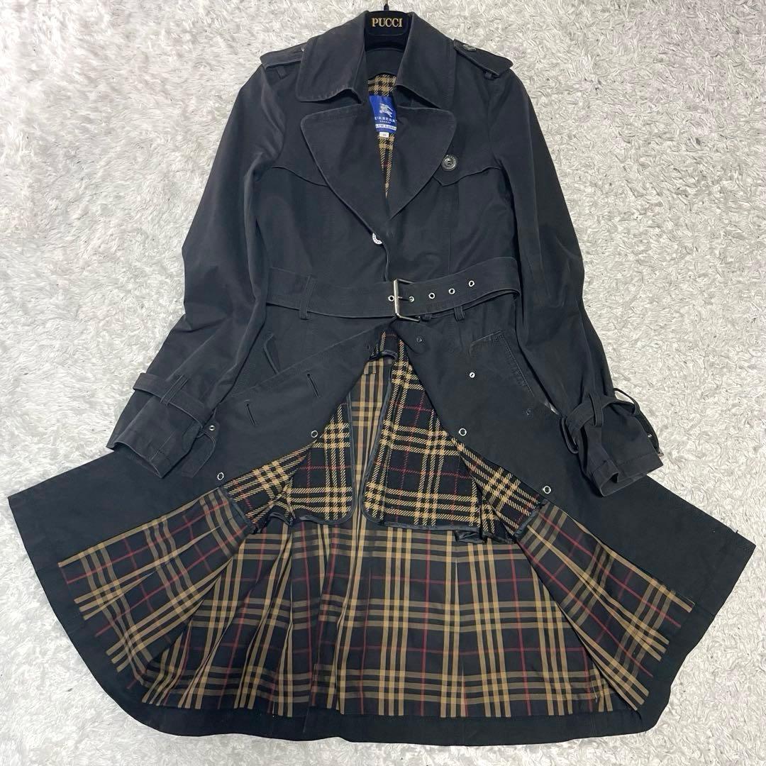 BURBERRY BLUE LABEL トレンチコート　ライナー　黒　40