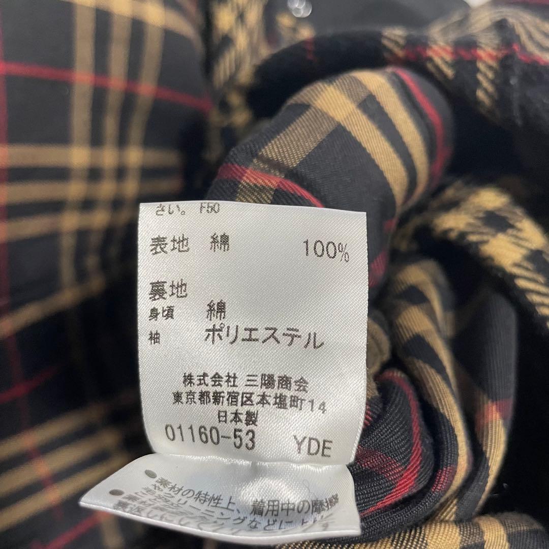 BURBERRY BLUE LABEL トレンチコート　ライナー　黒　40