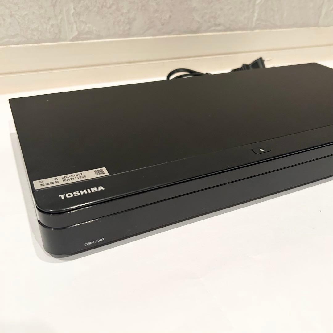 【極美品】17年製　東芝 REGZAブルーレイ 形名:DBR-E1007