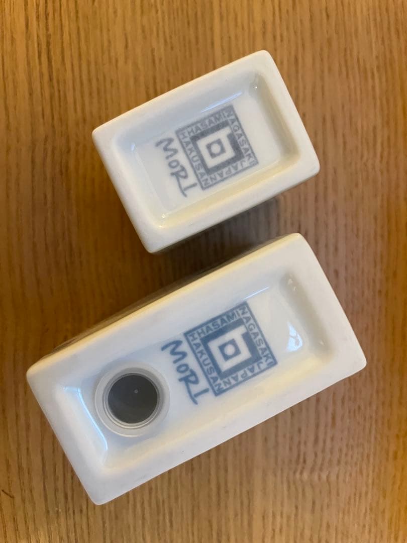 ［ぷー］白山陶器 コンディメント7点セット