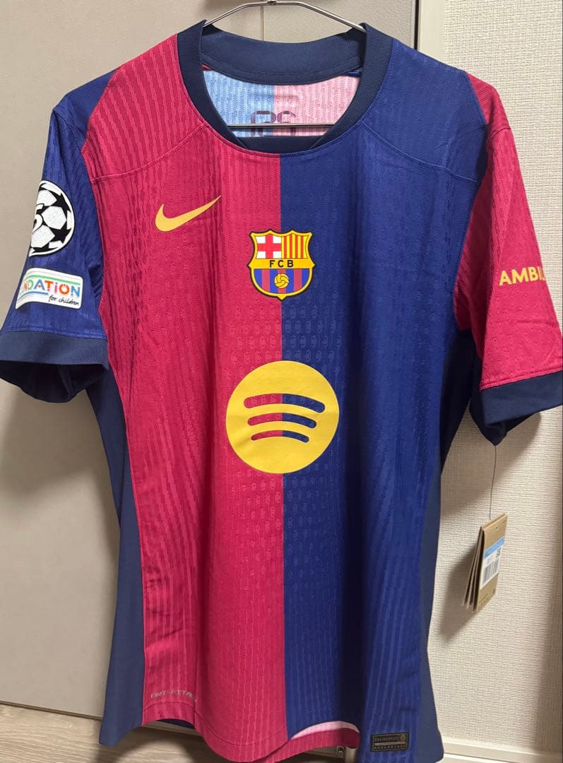 正規品 バルセロナ 24-25 ホーム オーセンティック 新品未使用タグ付き