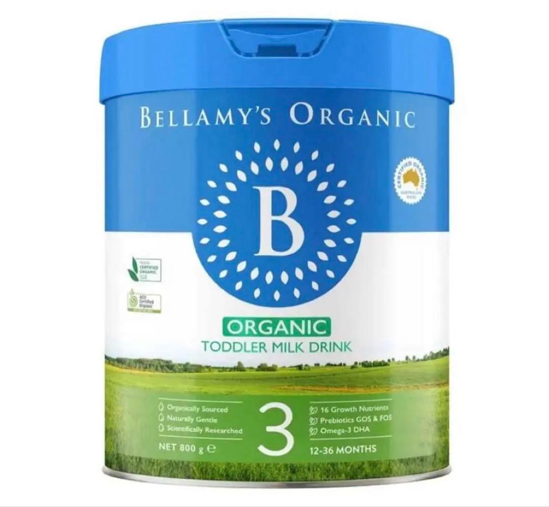 Bellamy’sベラミーズ・オーガニック牛の粉ミルク(12ヶ月〜)2缶