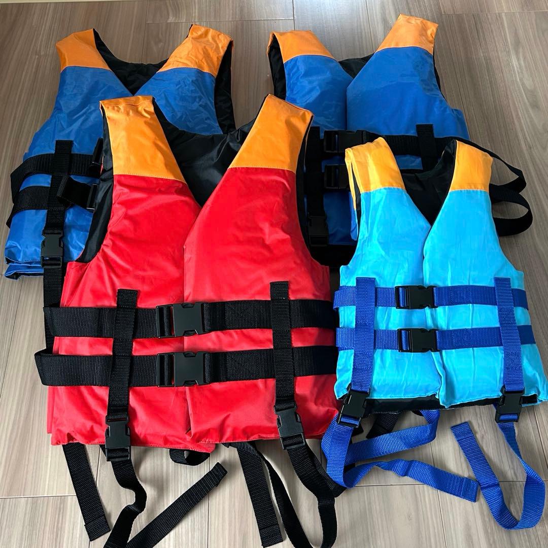 アルペン ライフジャケット フローティングベスト ４枚セット 大人 子ども