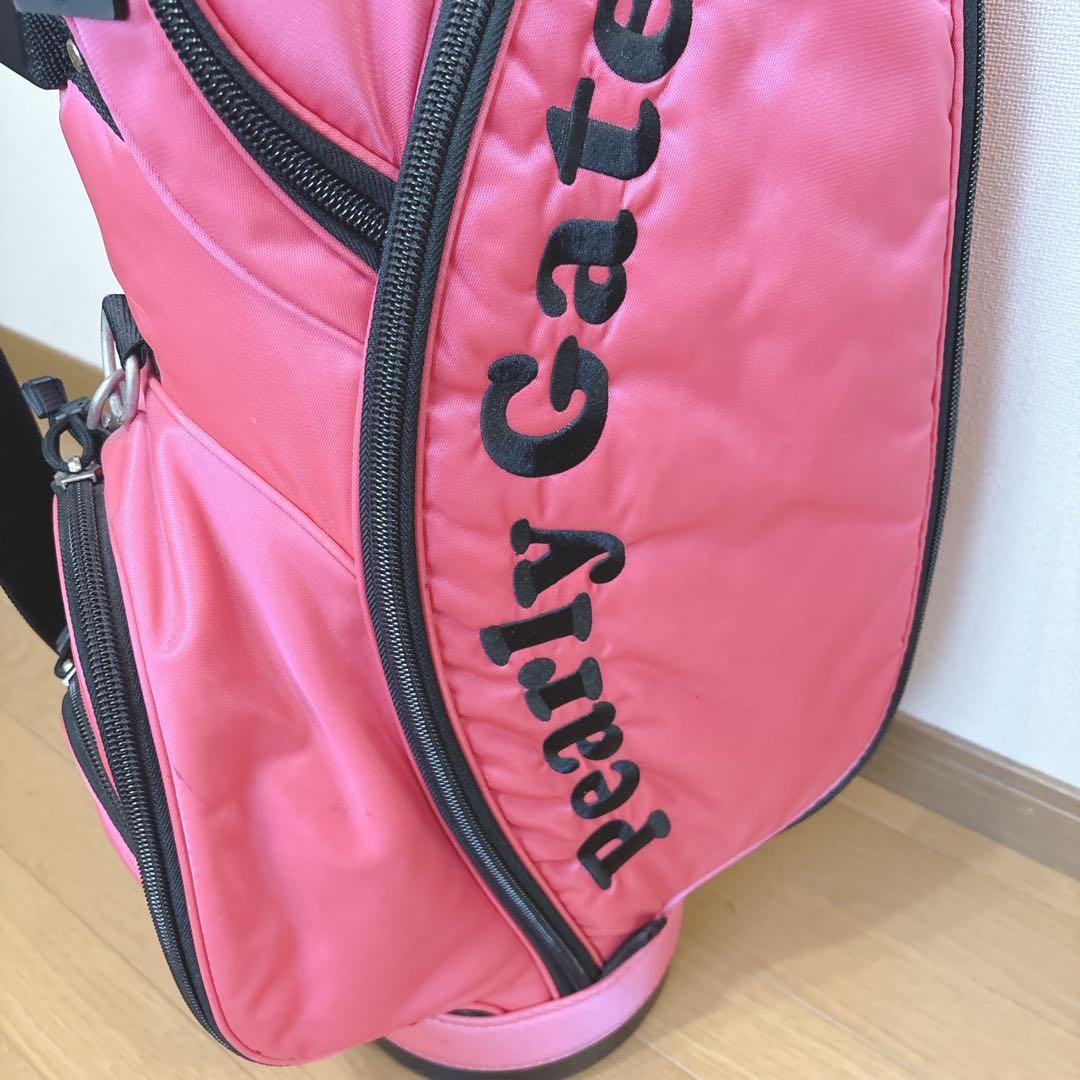 K399 パーリーゲイツ ピンクキャディバッグ