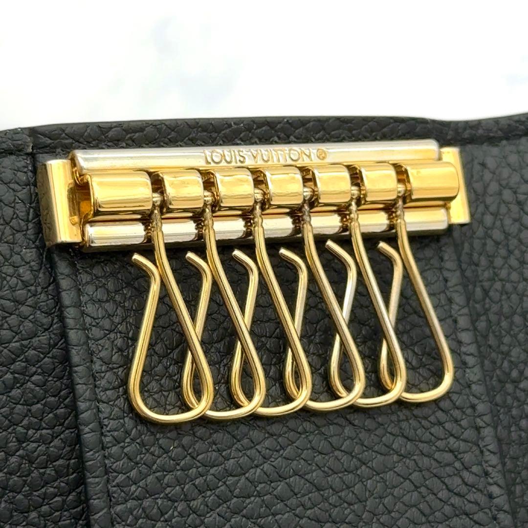 【新品級】ルイヴィトン アンプラント ミュルティクレ６ キーケース ノワール