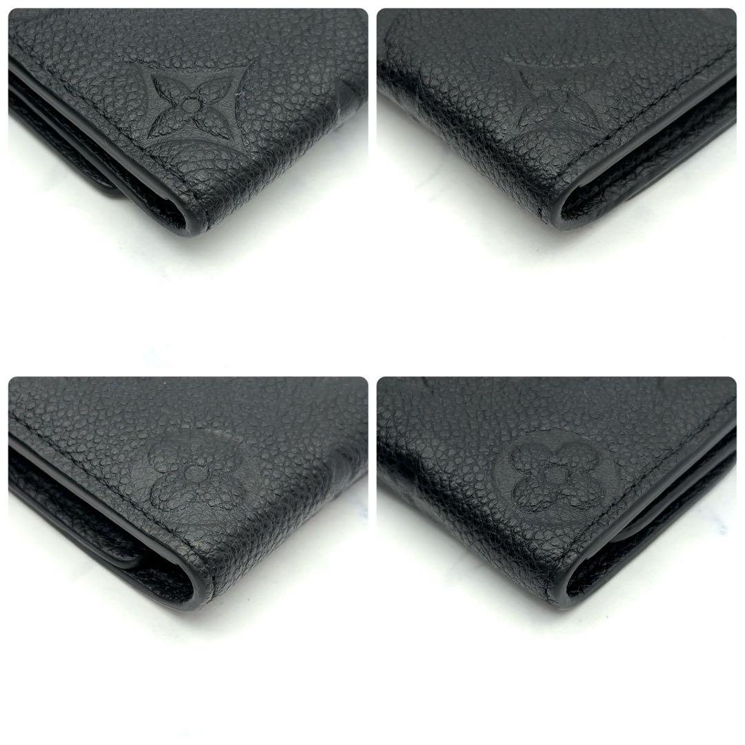 【新品級】ルイヴィトン アンプラント ミュルティクレ６ キーケース ノワール