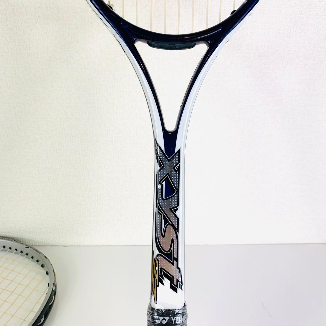 軟式テニスラケット 2本セット｜マッスルパワー7700／xyst ZZ SLO