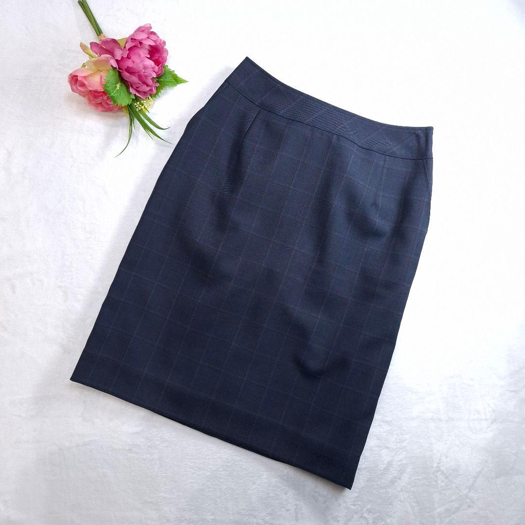 【新品/タグ付/3ピース】PATRICK COX チェック柄 スカートスーツ M