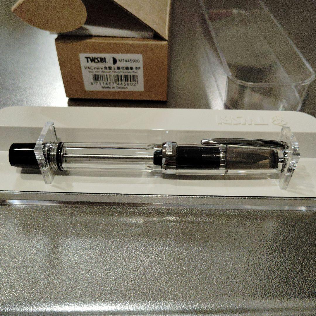 ツイスビー　VAC ダイヤモンドmini クリアスモーク　ＥＦニブ