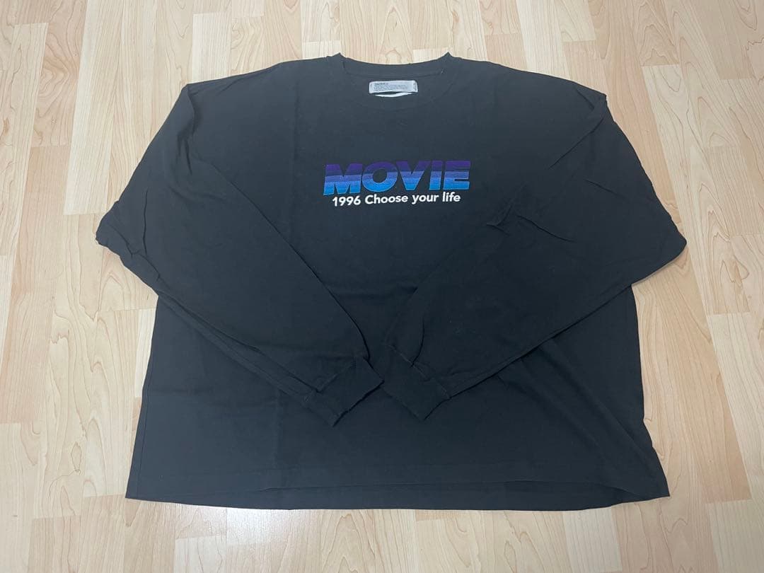 トップス DAIRIKU 23AW \"MOVIE\" Tee (Black )