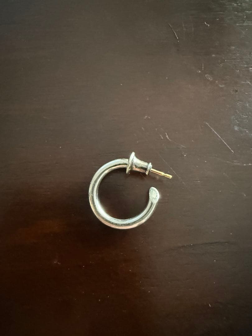 CAREERING シルバー 301 フープピアス 左耳用