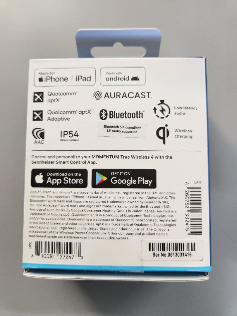 Sennheiser True Wireless4 イヤホン