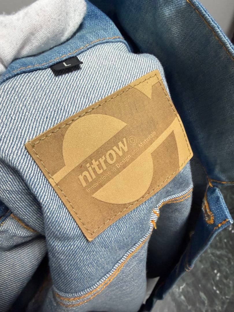 NITROW ナイトロウ デニム ジャケット　ファースト　NITRAID　L