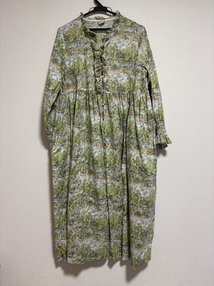 【LIBERTY】Glencot House柄ワンピース