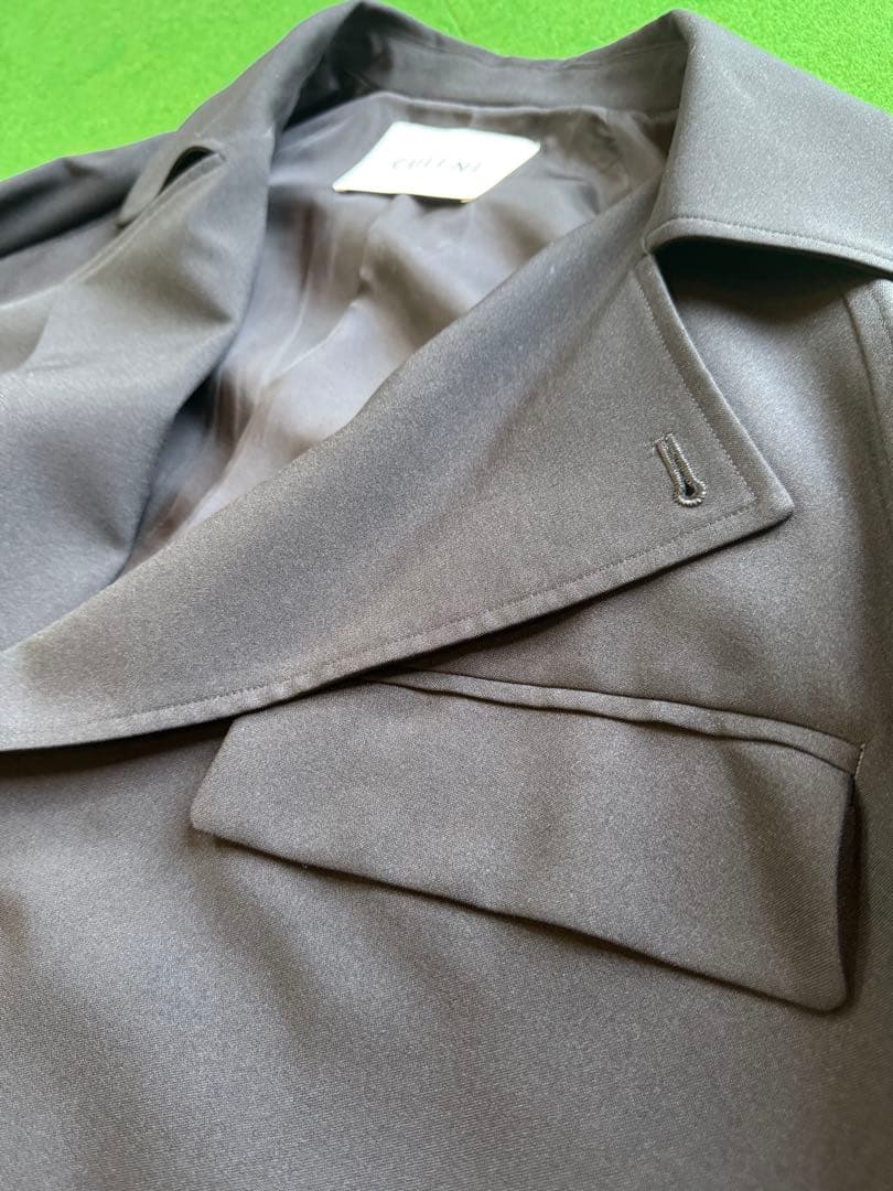 CULLNI 22SS タイロッケンコート　チェスターコート　芸能人多数愛用