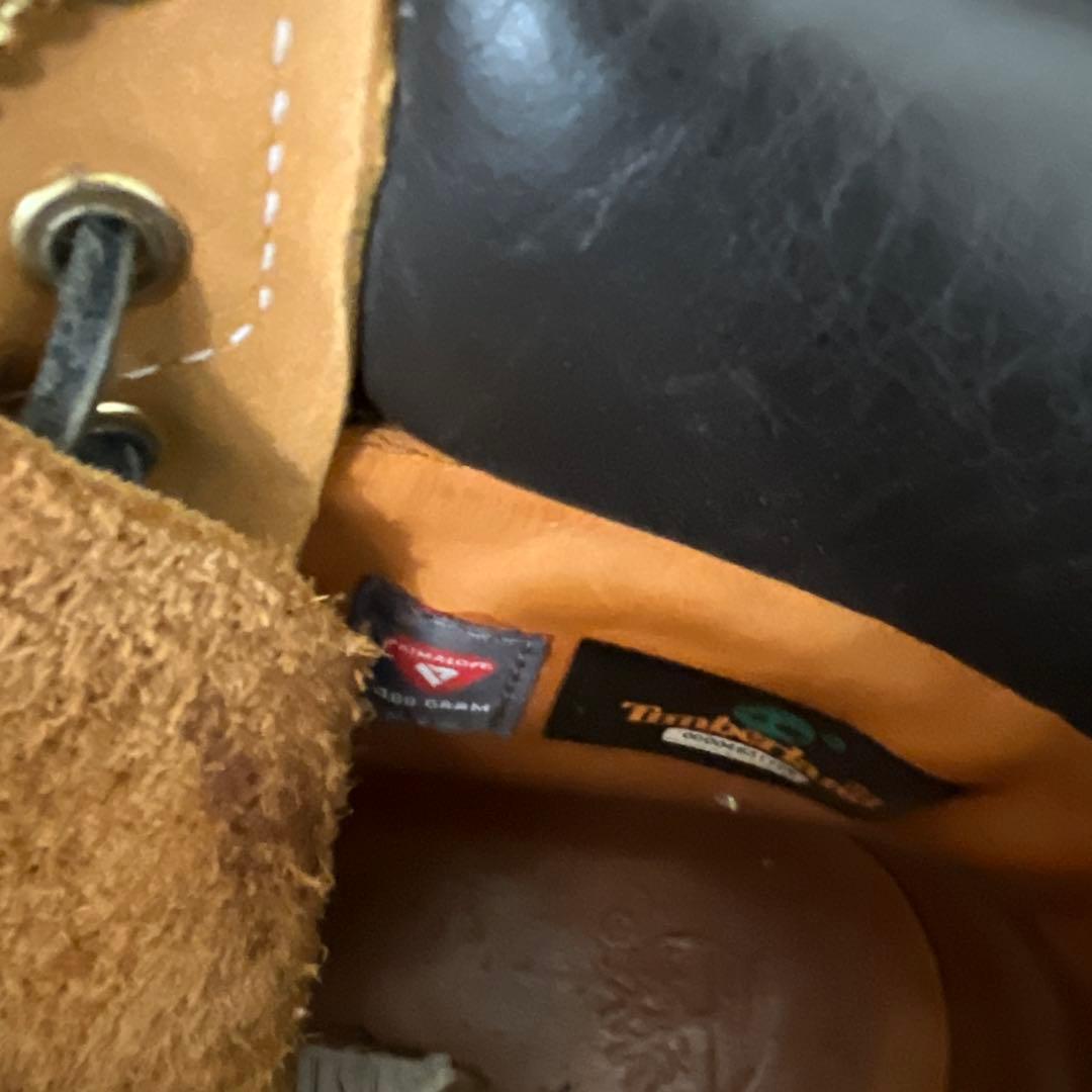 Timberland レザー ワークブーツ ベージュ