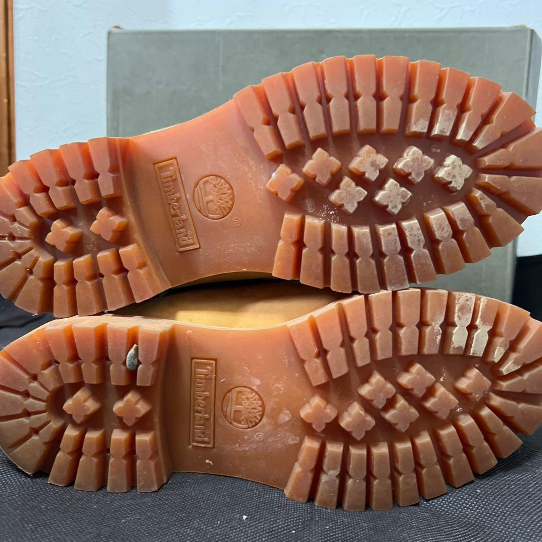 Timberland レザー ワークブーツ ベージュ