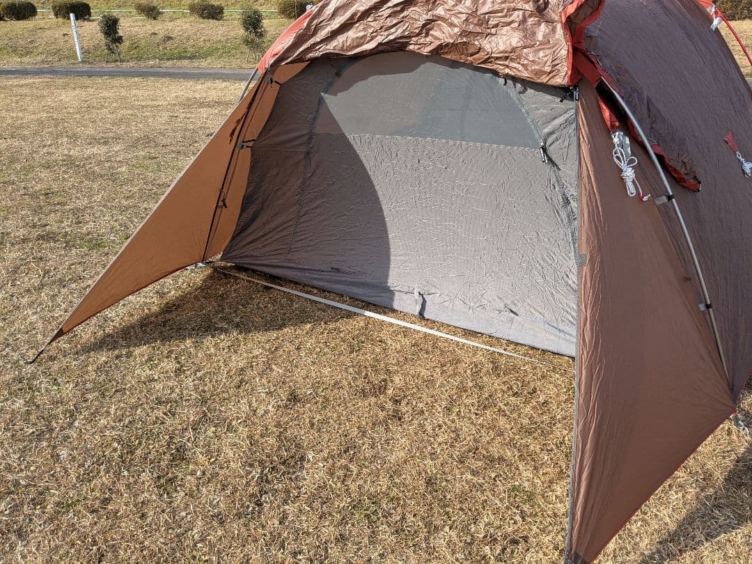 【美品】Soomloom　林間4P　トンネル2ルームテント